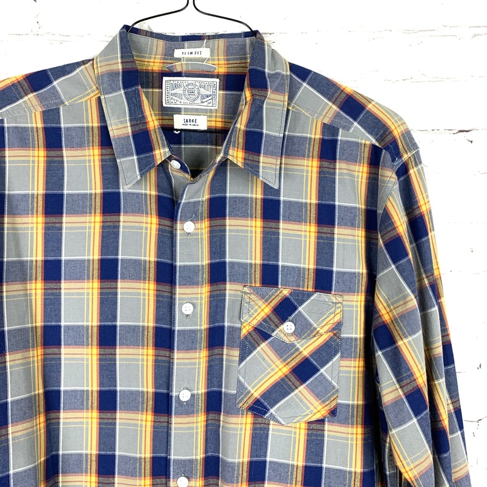 🚫SOLD! |•LUCKY☘️BRAND•| Slim Fit Button Down Shirt - Picture 8 of 14